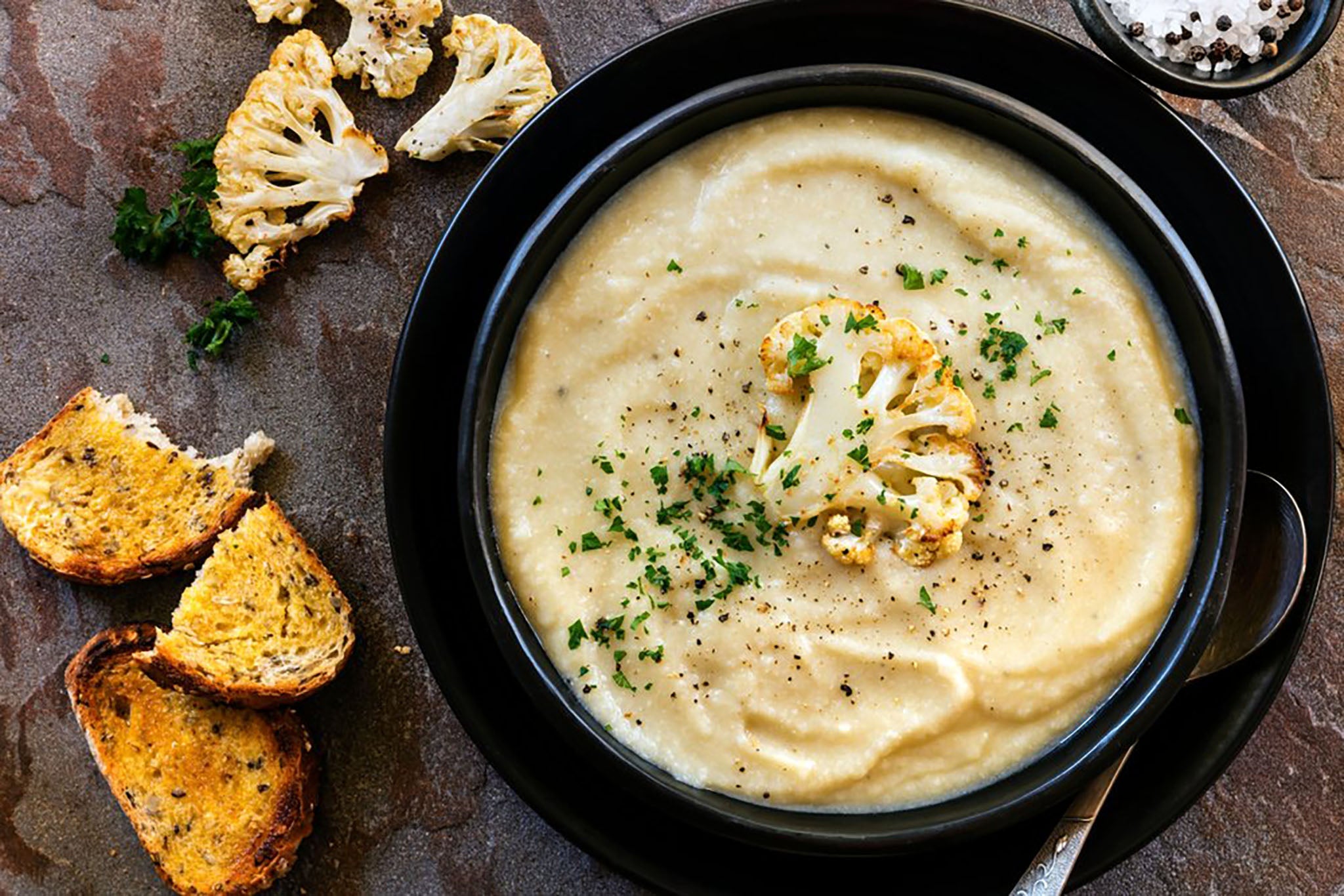 CURRIED CAULIFLOWER SOUP &ndash; Terra Viva Home and Garden