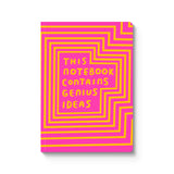 This Notebook Contains Genius Ideas Paperback Notebook (A5)