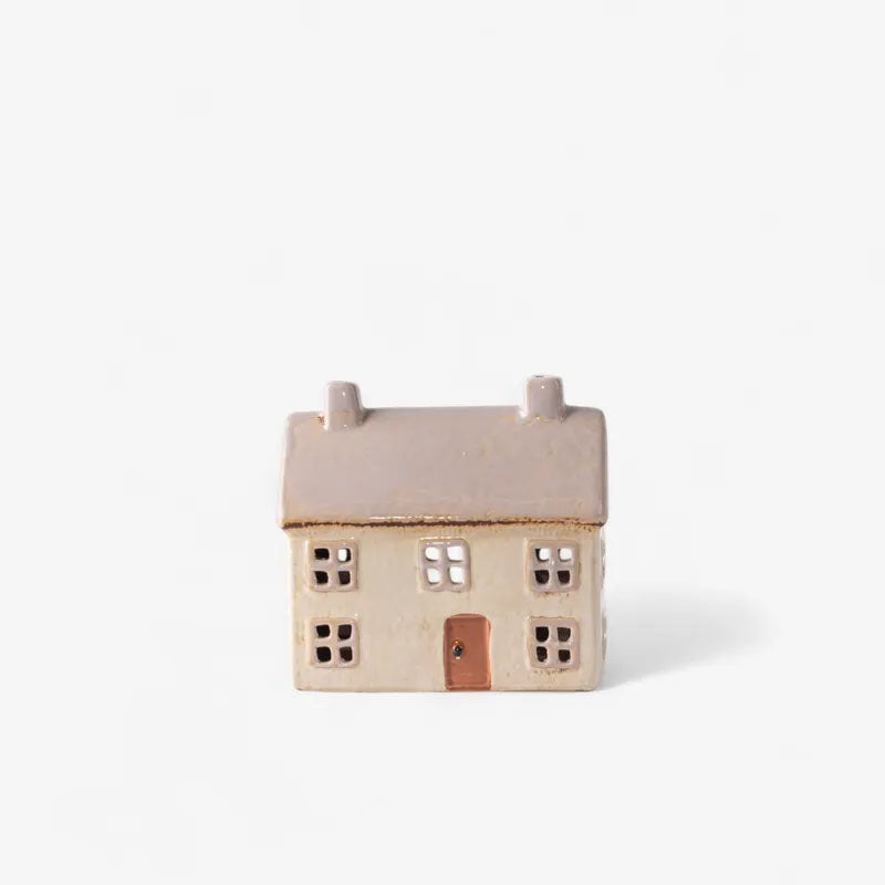 Alsace Cottage Tea Light Light Grey