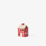 Alsace Petite Tea Light Chalet Red Cream