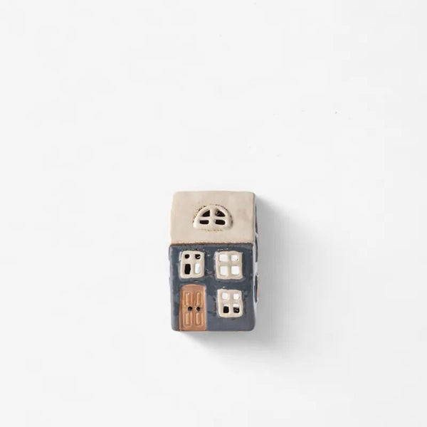 Alsace Tea Light House Navy