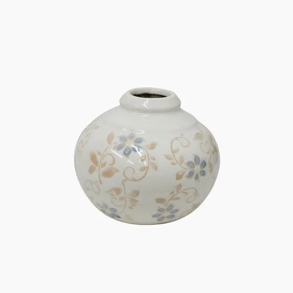 Anais Ceramic Round Bud Vase