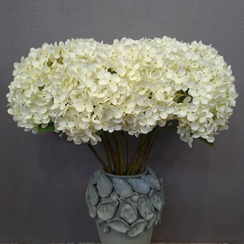 Artificial Annabelle Hydrangea Cream