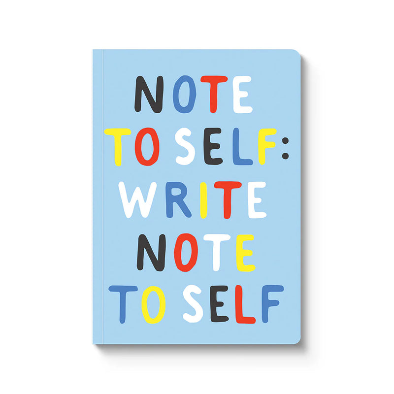 Note To Self Paperback Notebook (A5)