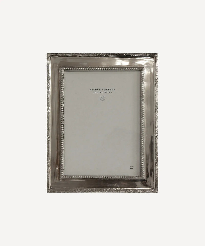 Beaded Nickel Frame 6x8