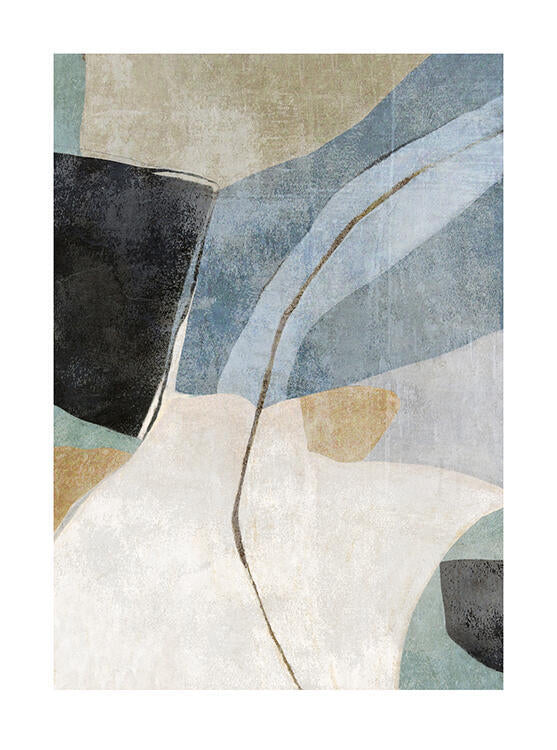 Blue Canyon II Art Print