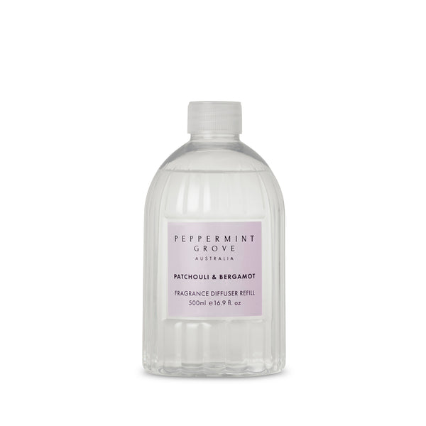 Peppermint Grove 500ml Diffuser Refill Patchouli and Bergamot