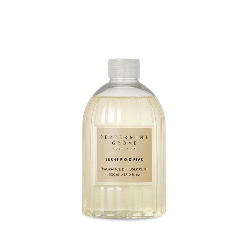 Peppermint Grove 500ml Diffuser Refill Burnt Fig and Pear