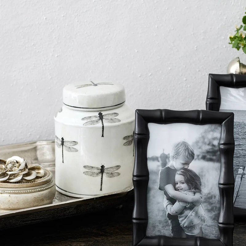 Dragonfly Lidded Jar