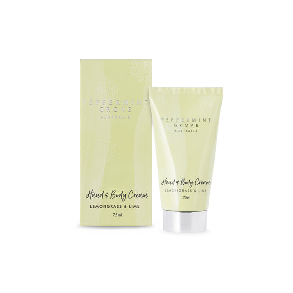 Peppermint Grove Hand Cream 75ml Lemongrass and Lime