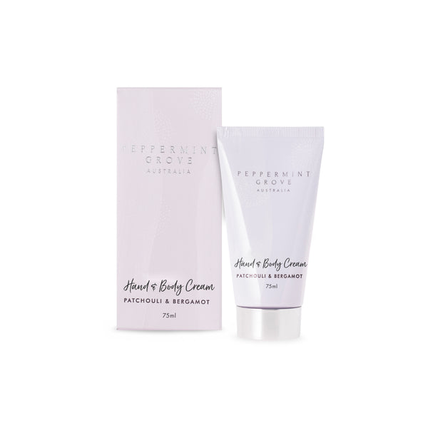 Peppermint Grove Hand Cream 75ml Patchouli and Bergamot