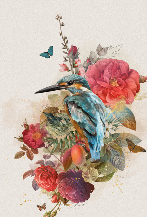 Custodian Kingfisher I Art Print