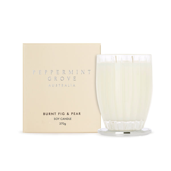 Peppermint Grove 370g Candle Burnt Fig and Pear