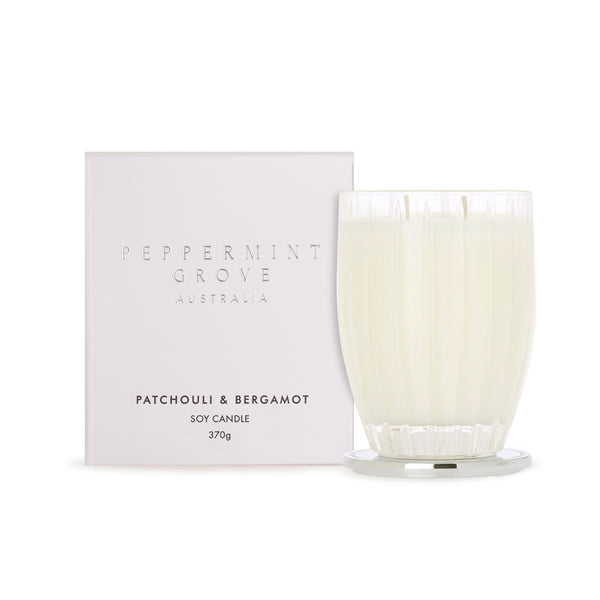 Peppermint Grove 370g Candle Patchouli and Bergamot