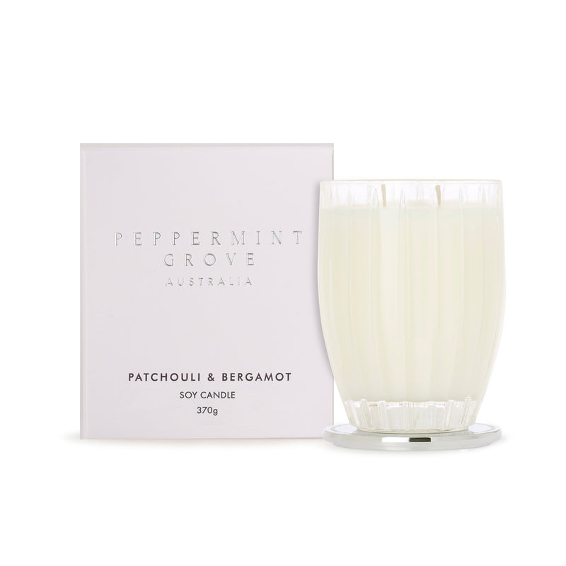 Peppermint Grove 370g Candle Patchouli and Bergamot