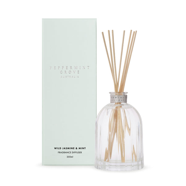 Peppermint Grove 350ml Diffuser Wild Jasmine and Mint