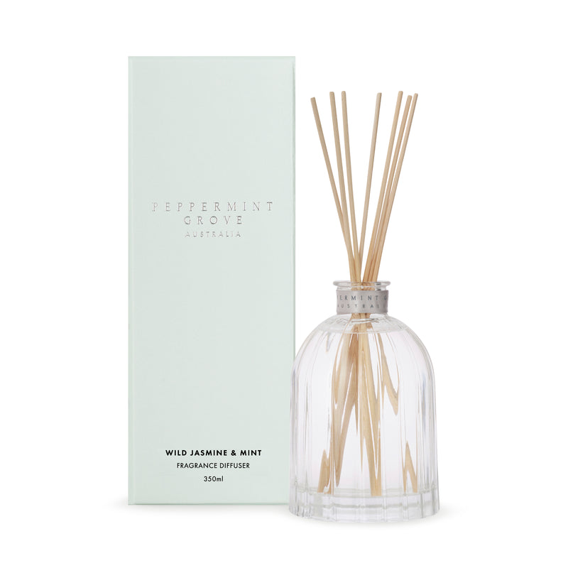 Peppermint Grove 350ml Diffuser Wild Jasmine and Mint