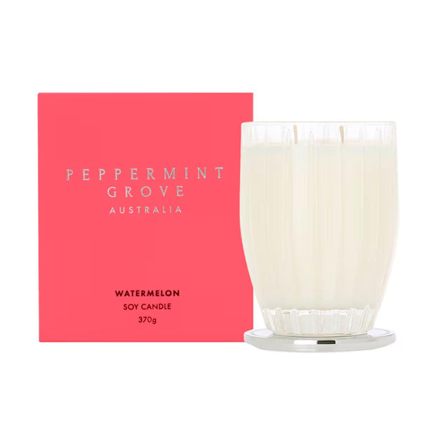 Peppermint Grove Soy Candle 370g Watermelon