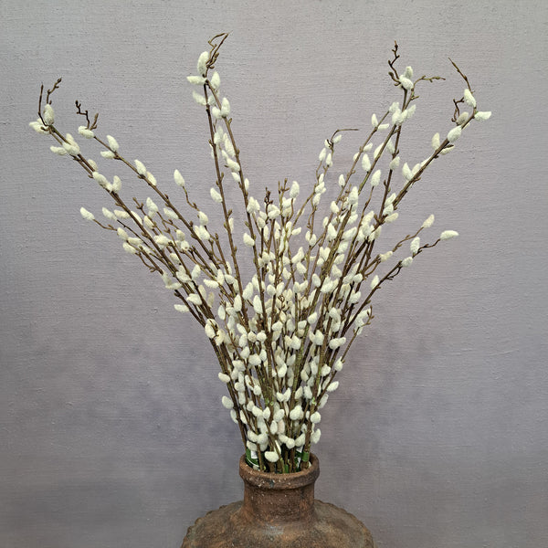 Artificial Pussy Willow Branch