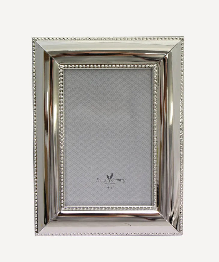 Silver Pearl Photo Frame 6x4