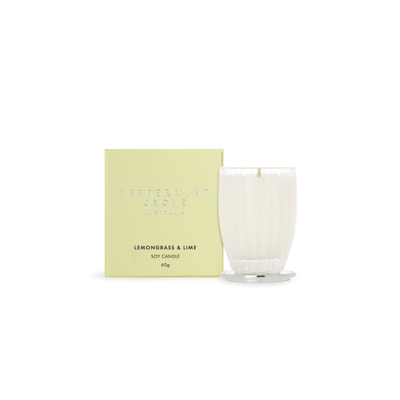 Peppermint Grove 60g Candle Lemongrass and Lime