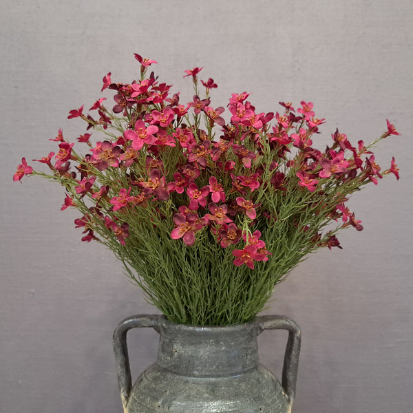 Artificial Wax Flower Bush