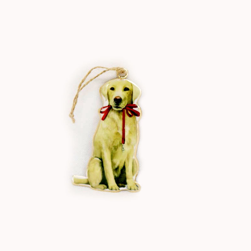 Vintage | Sitting Golden Labrador | Hanger