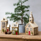 Alsace Tea Light Church Christmas Stone