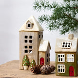 Alsace Tea Light Parish Christmas Stone