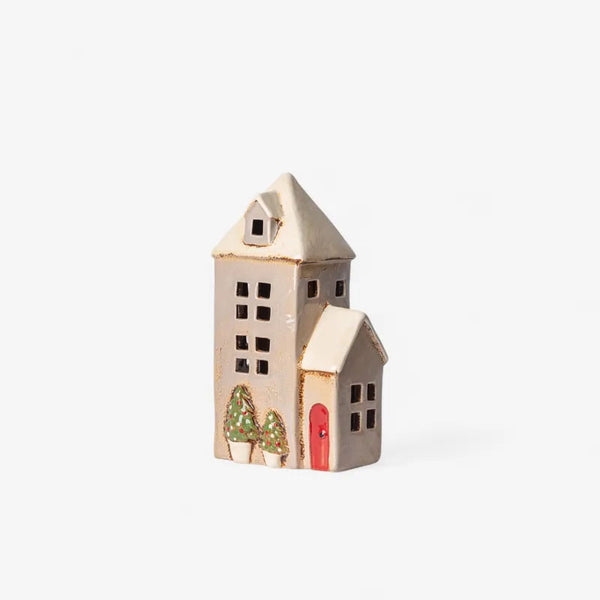 Alsace Tea Light Parish Christmas Stone