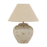 Tuscan Stone Lamp & Base