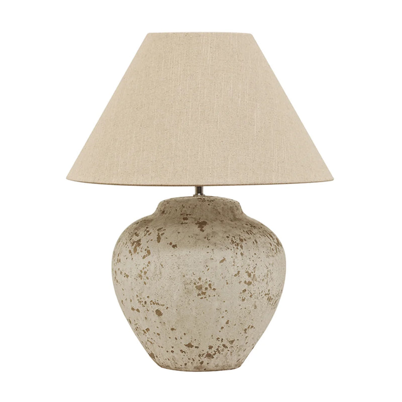 Tuscan Stone Lamp & Base