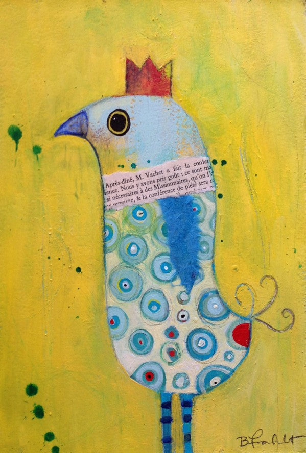Mr Mellow Yellow I Art Print