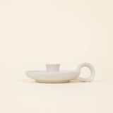 Candle Holder | White Speckle